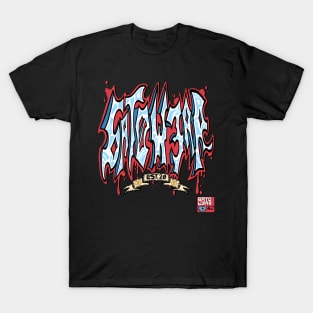 6AT0W3AR Graffiti Anniversary Tee (Style 2) T-Shirt